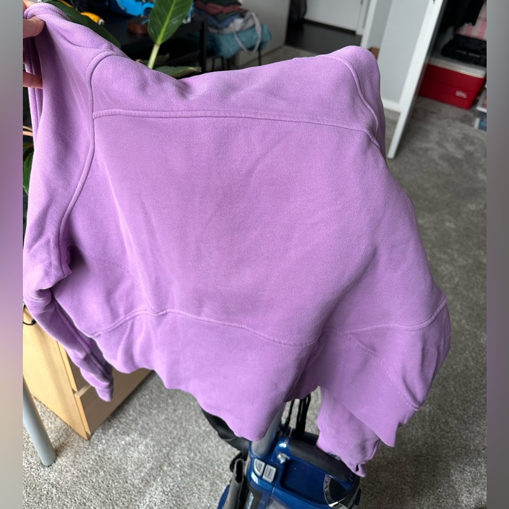 Lululemon Scuba half zip Wisteria Purple - Picture 5 of 5
